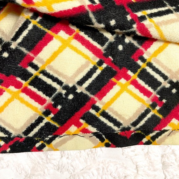 70s vintage Nancy Valentine plaid A-line dress - size small - Picture 9 of 10